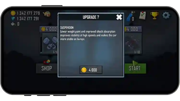 Hill Climb Racing Mod APK V1.67.0 2025 (Unlimited Money) 27 Experiment with Resources