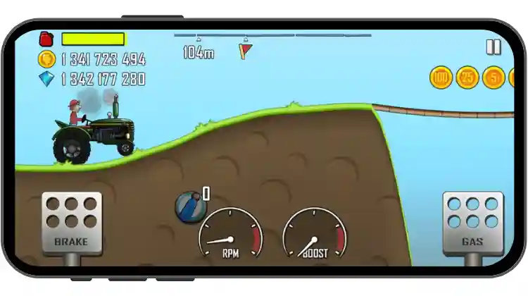 Hill Climb Racing Mod APK V1.67.0 2025 (Unlimited Money) 23 Explore Terrain Challenges