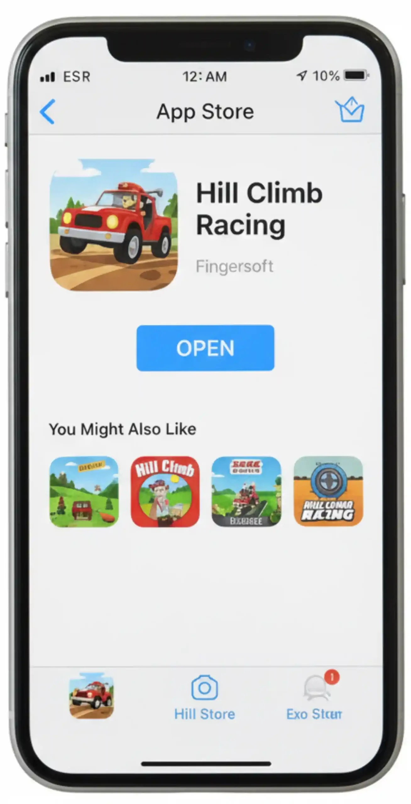 Download Hill Climb Racing Mod APK Unlimited Money and Fuel iOS 6 Hit “Open” or find the app