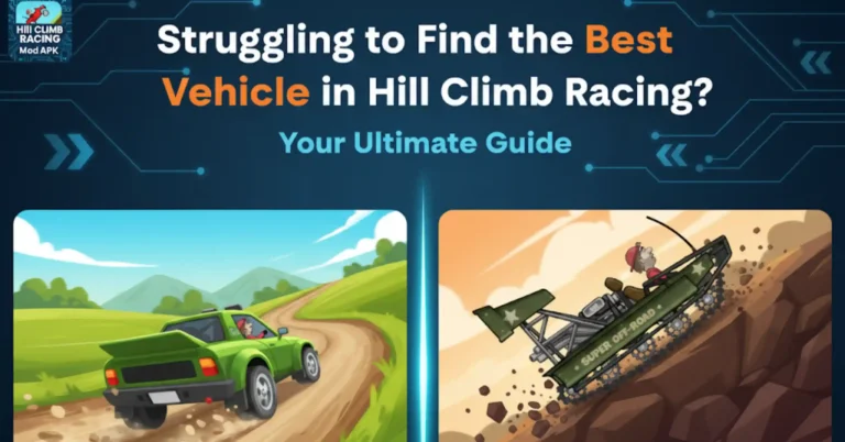The Best Vehicle in Hill Climb Racing (2025 Guide to Top Cars) 4 Struggling to Find the Best Vehicle in Hill Climb Racing