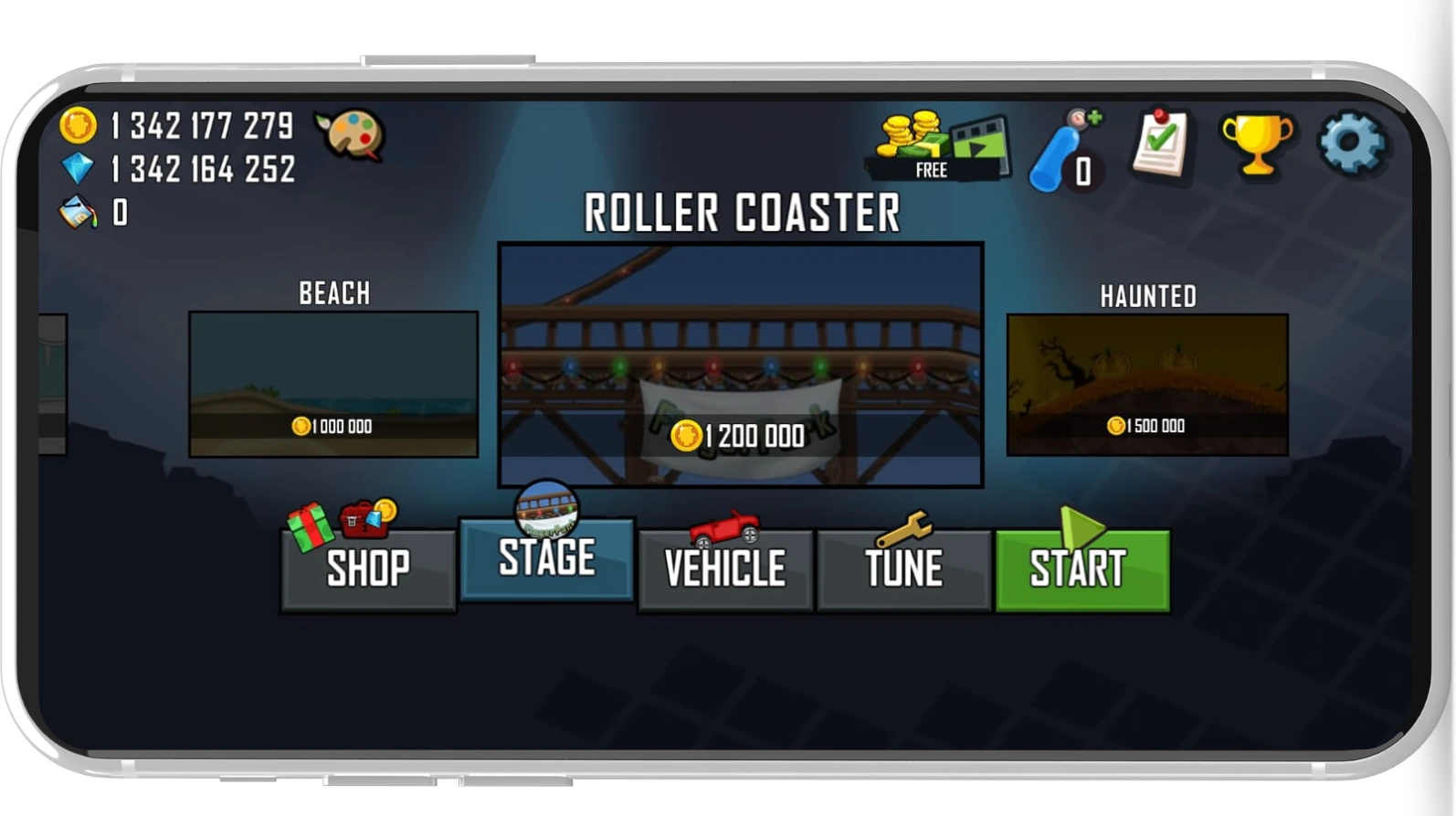 Best Vehicle for roller coaster