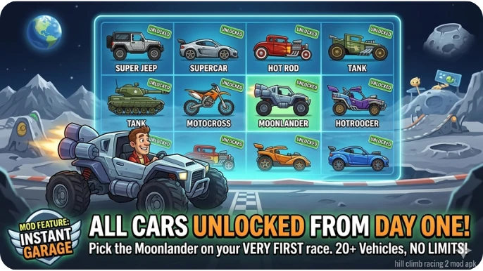 All Cars Unlocked From Day One