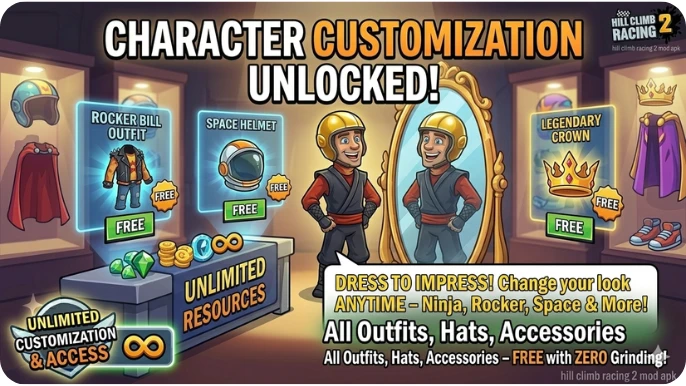 Character Customization Unlocked