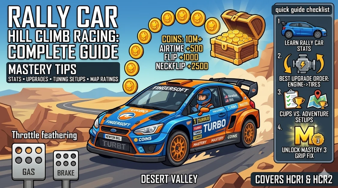 rally car hill climb racing