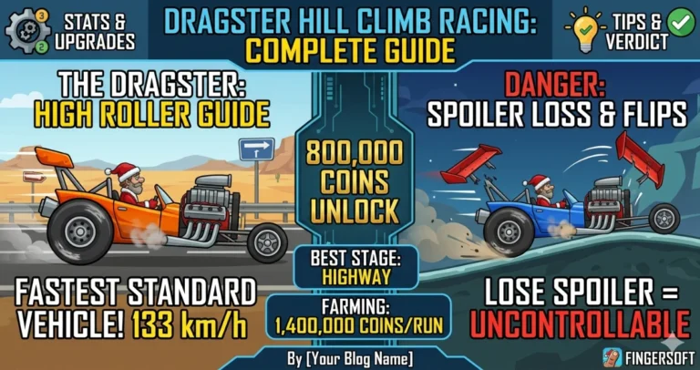 Dragster Hill Climb Racing