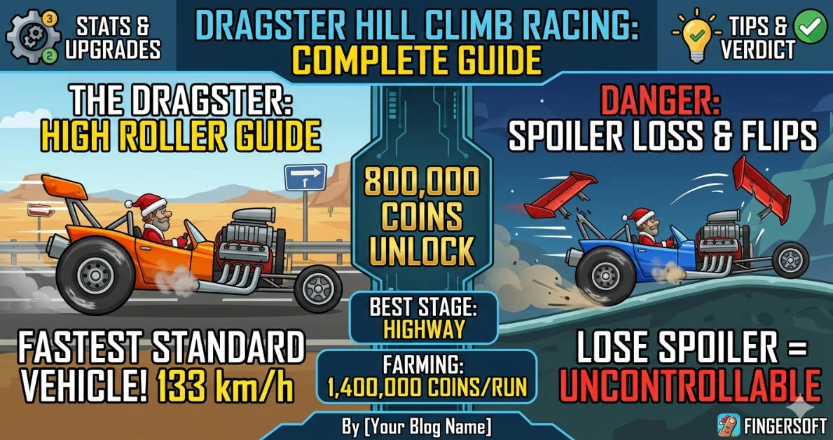 Dragster Hill Climb Racing