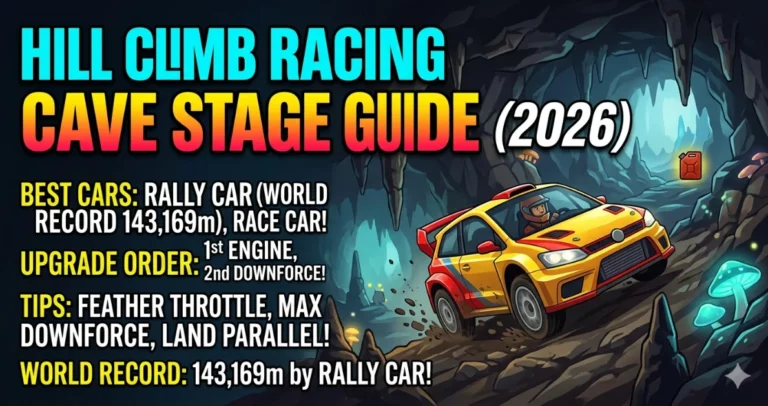 hill climb racing cave stage